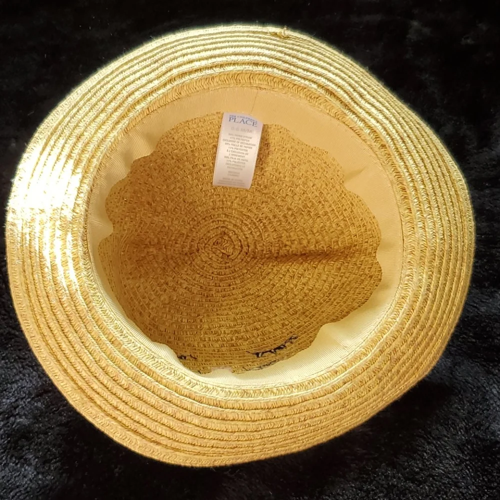 The Children's Place Cat Baby Straw Hat